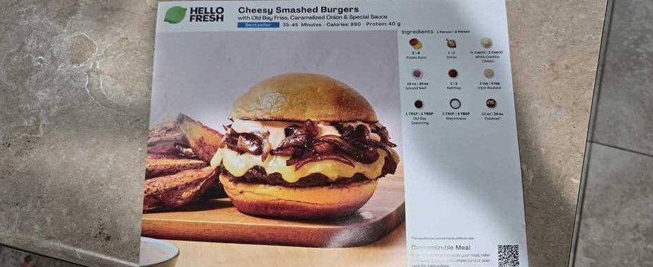Cheesy Smashed Burgers